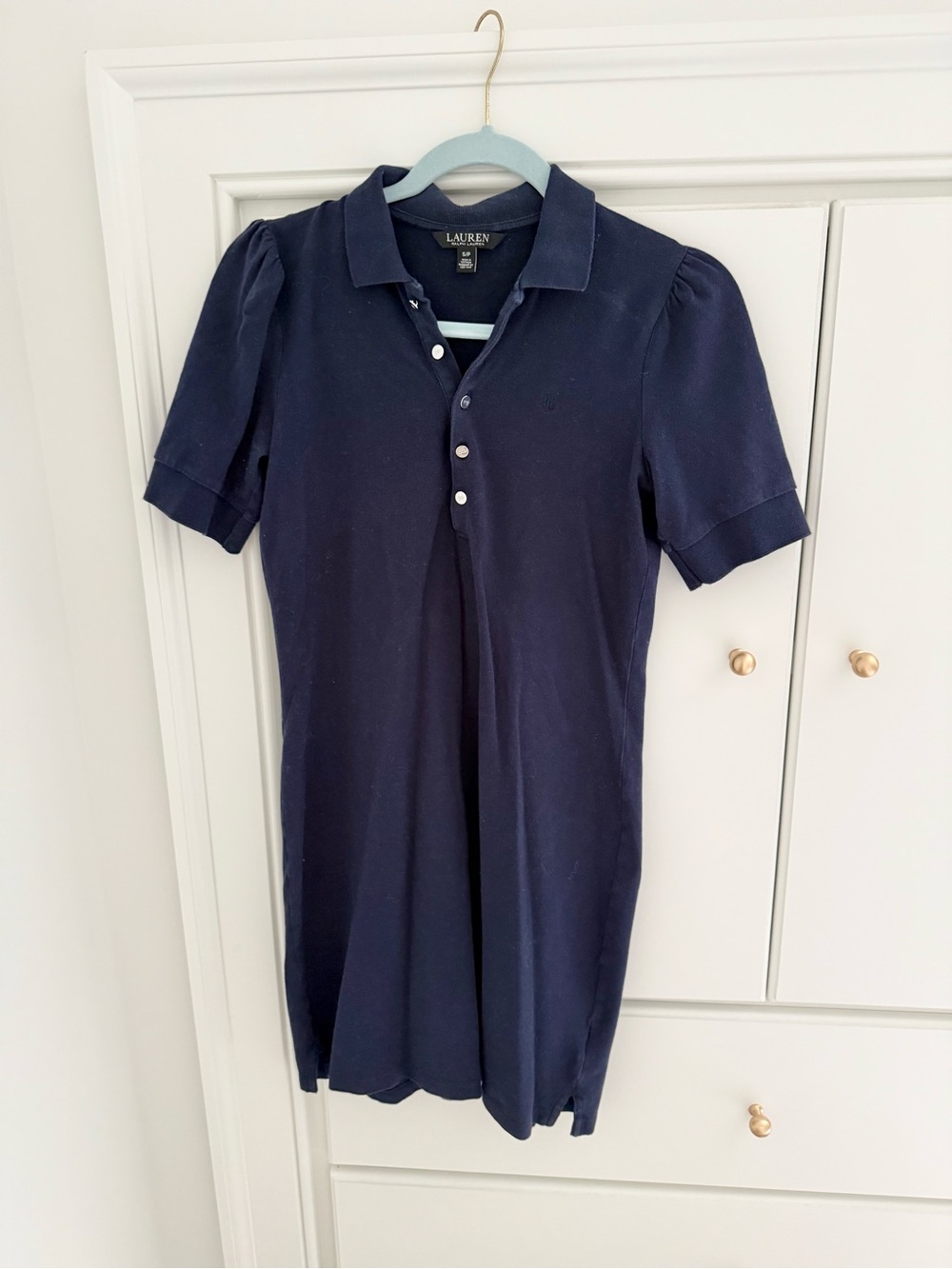 Lauren Ralph Lauren Navy Polo Dress